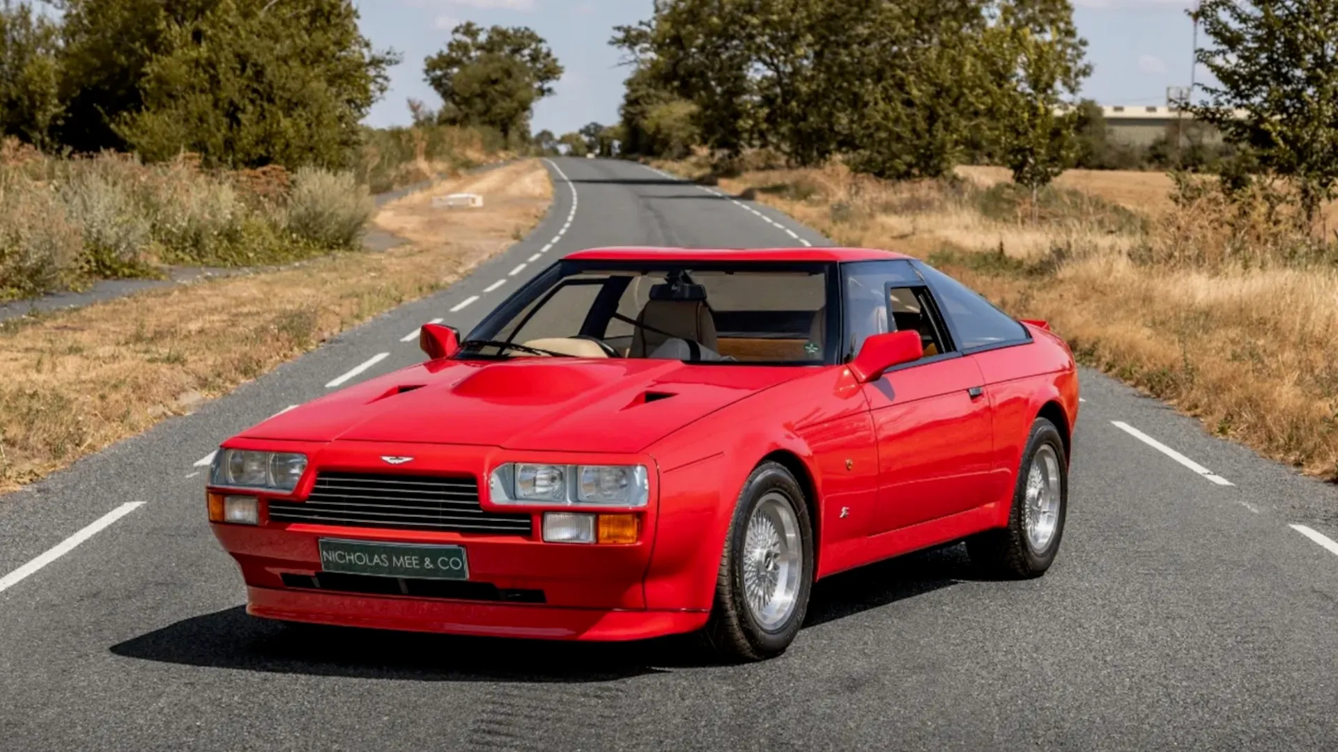 This 600-Mile Aston Martin V8 Vantage Zagato Is a Time Capsule You