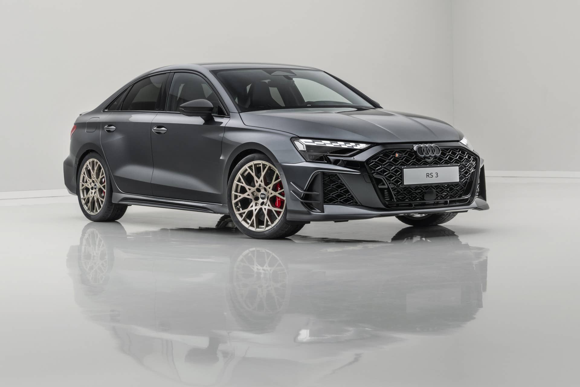 2027 Audi RS3 Competition Limited front angled view