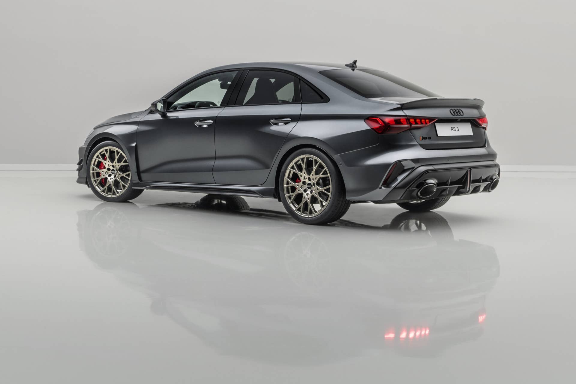 2027 Audi RS3 Competition Limited rear angled view