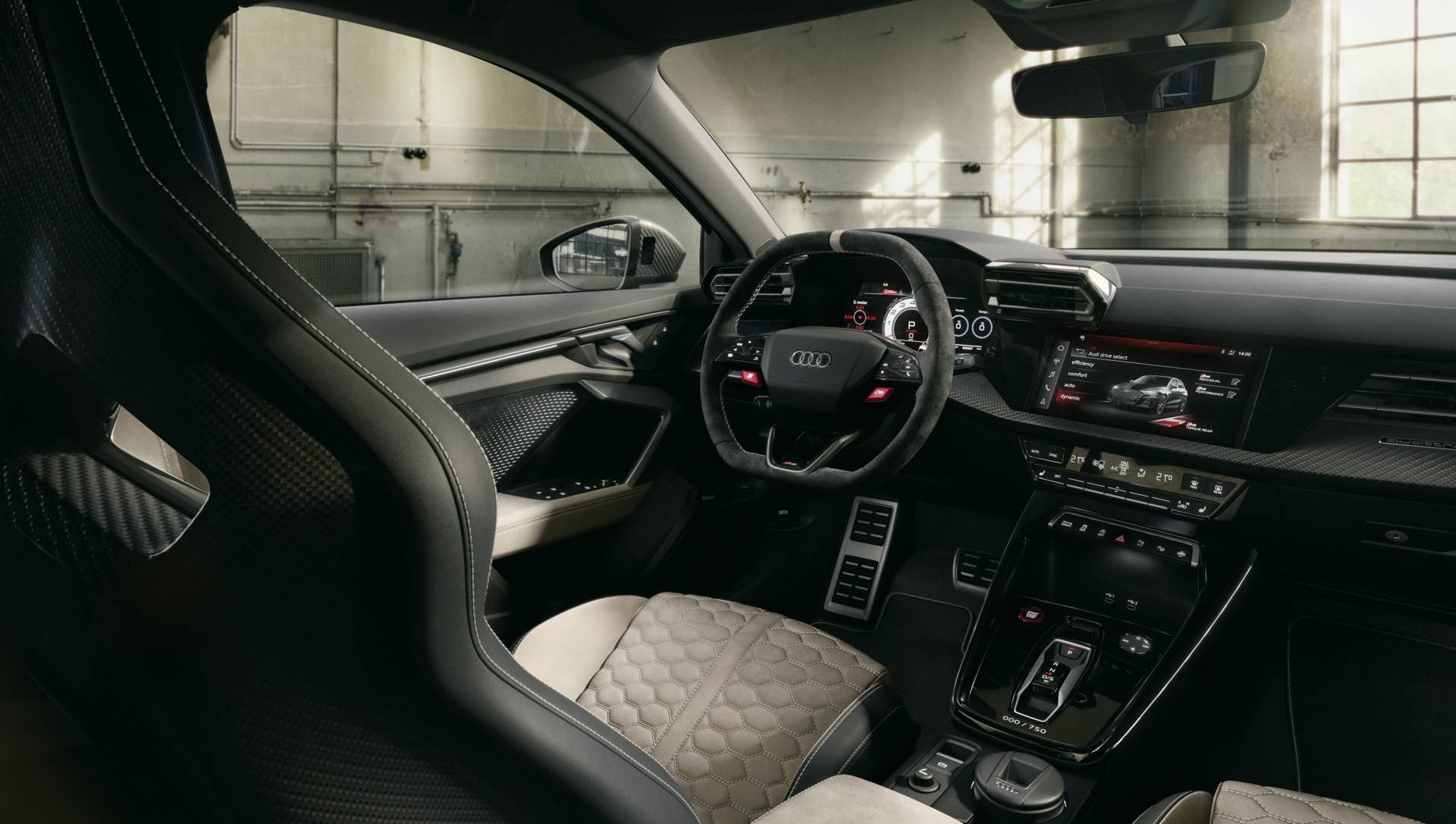 2027 Audi RS3 Competition Limited interior driver area