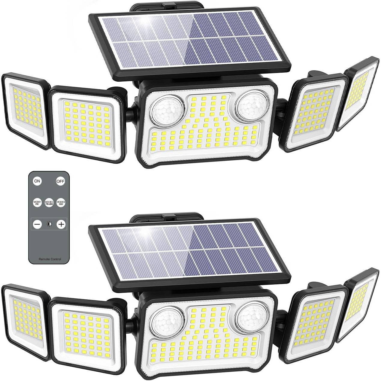 Onforu 5-Headed Outdoor Solar Lights