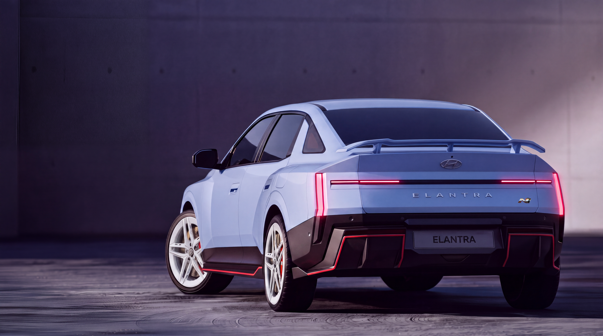 2027 Hyundai Elantra N Concept Art