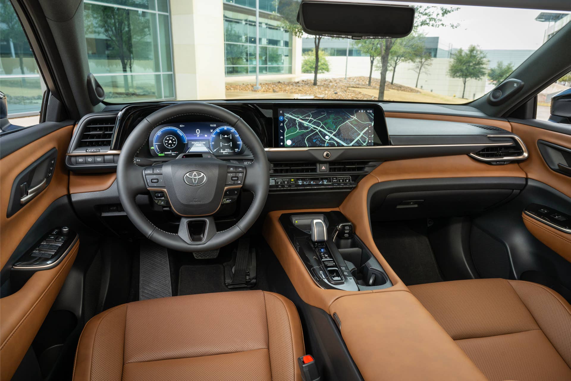 2026 Toyota Crown Signia interior front cabin