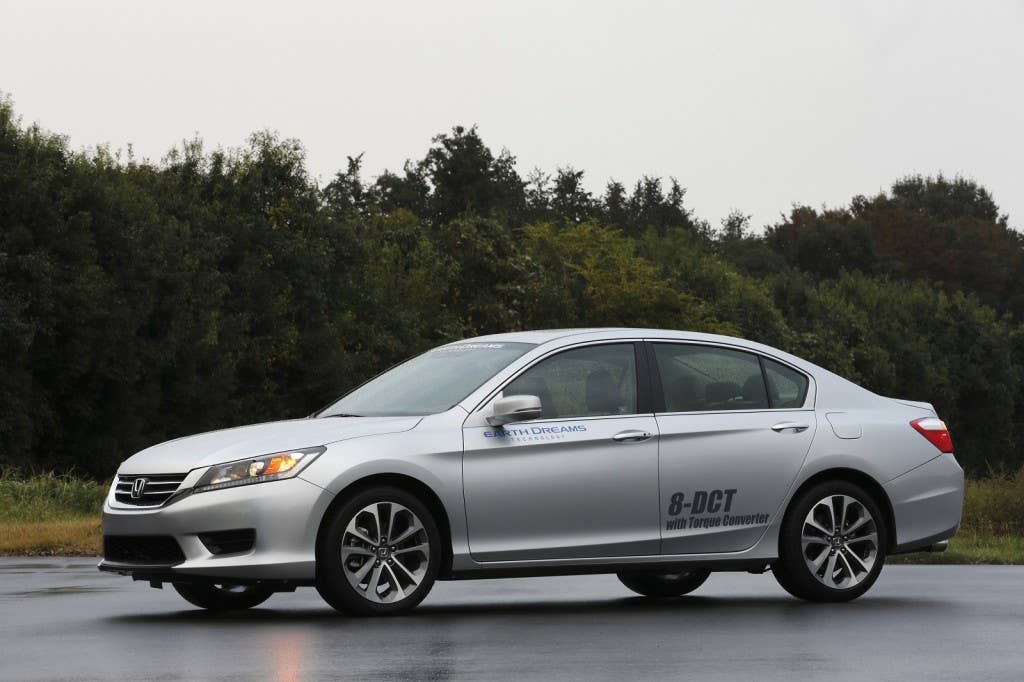 Honda Accord prototype DCT torque converter