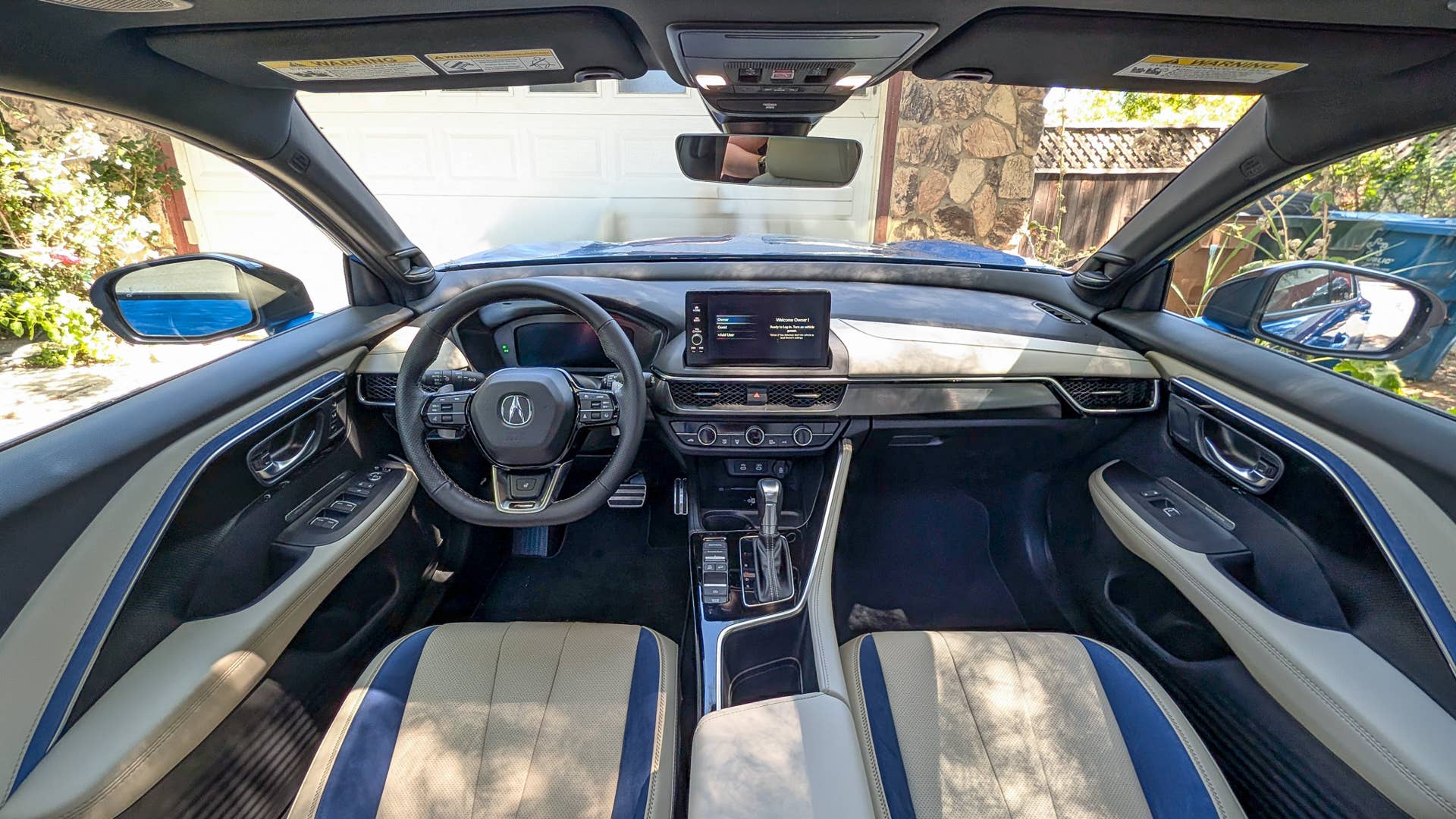 The interior of the 2026 Acura ADX