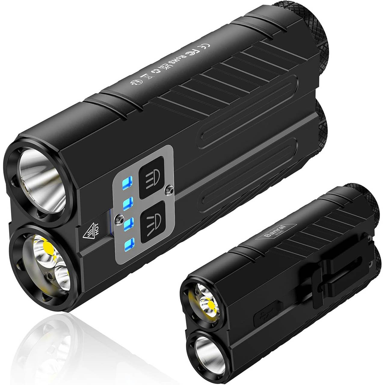 best rechargeable led flashlight under 50 The Banral Is 50% Off holographic Router Backpack | The Size:XL 15mm Bow RB312 Multi Function