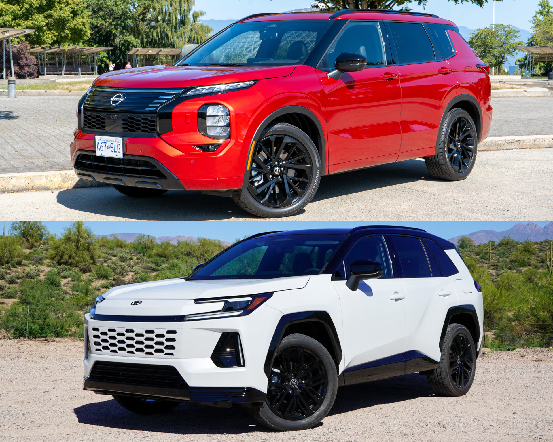 2026 Nissan Rogue Plug-In Hybrid vs 2026 Toyota RAV4 PHEV