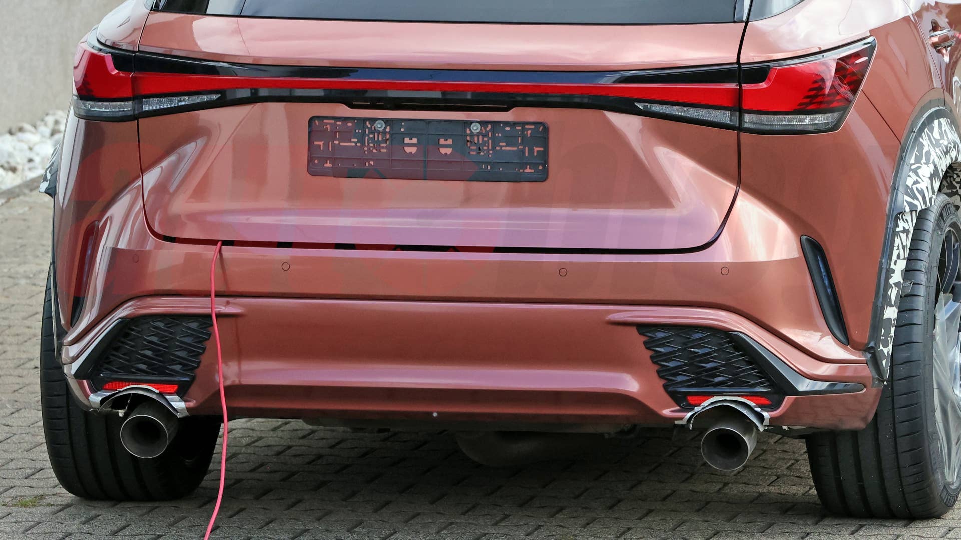 2028 Lexus RX Morizo RR prototype spy shot
