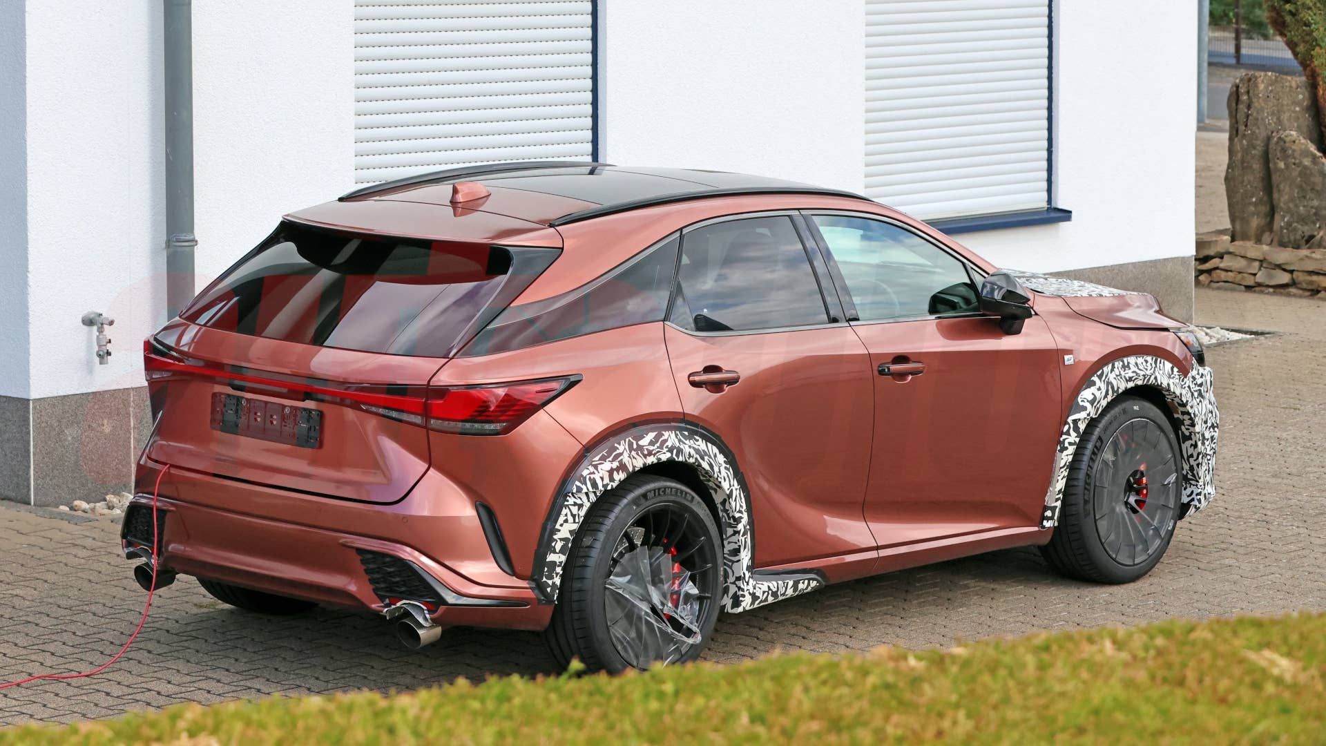 2028 Lexus RX Morizo RR prototype spy shot