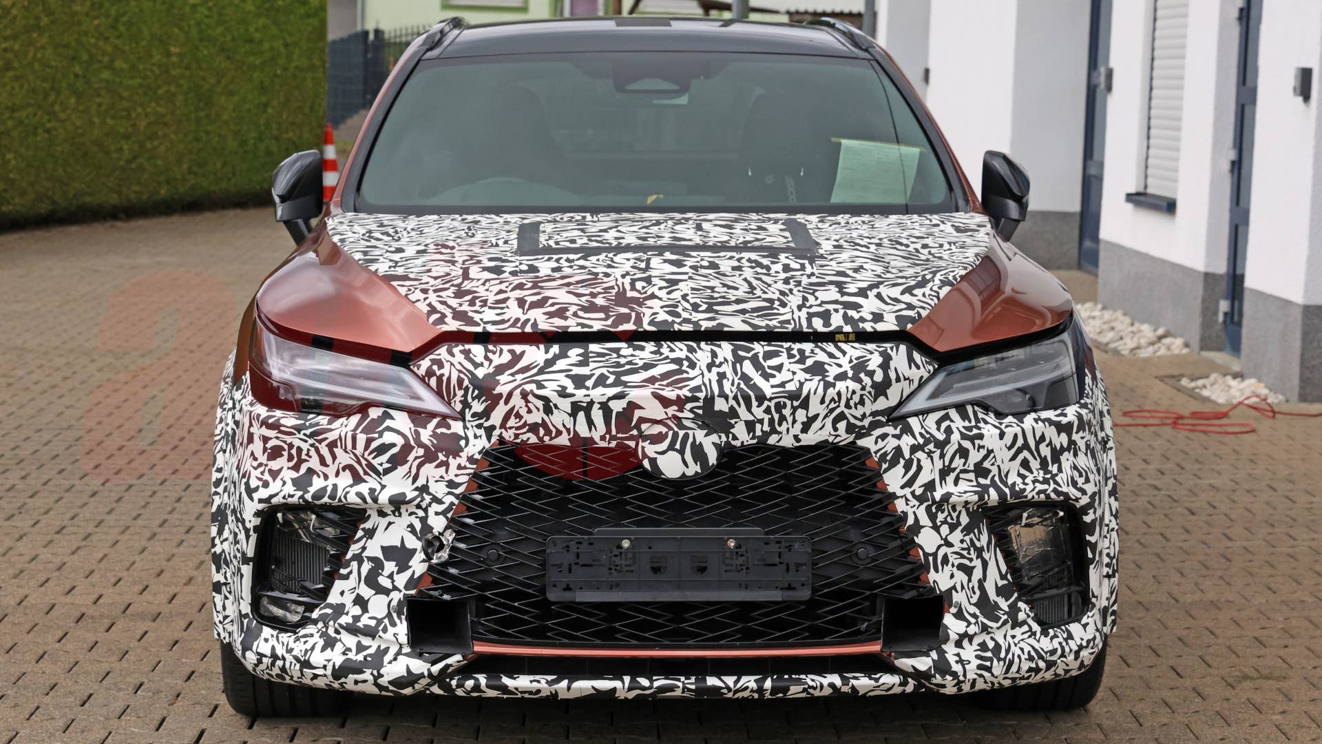 2028 Lexus RX Morizo RR prototype spy shot