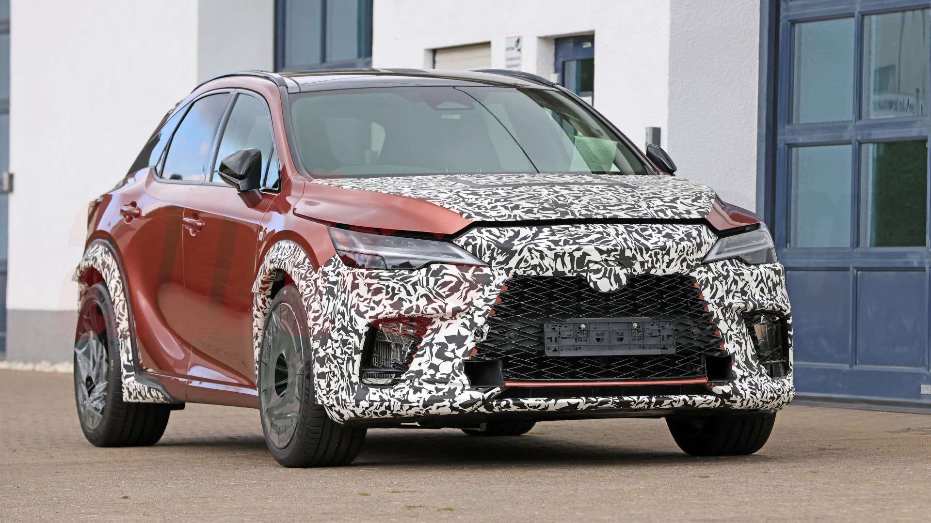 2028 Lexus RX Morizo RR prototype spy shot