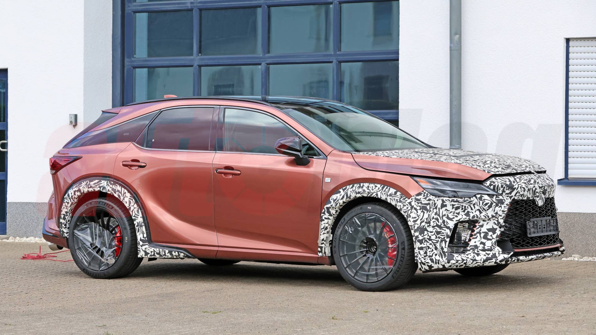 2028 Lexus RX Morizo RR prototype spy shot