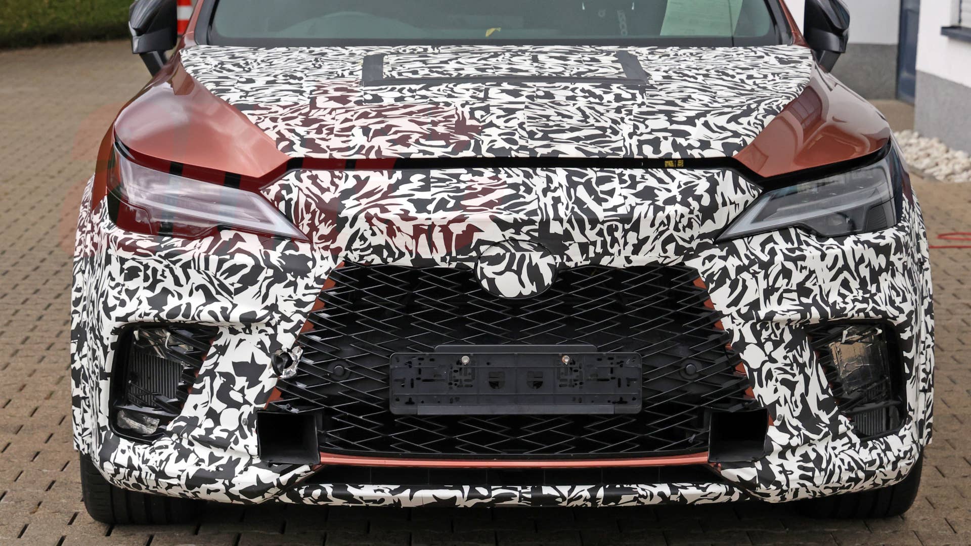 2028 Lexus RX Morizo RR prototype spy shot
