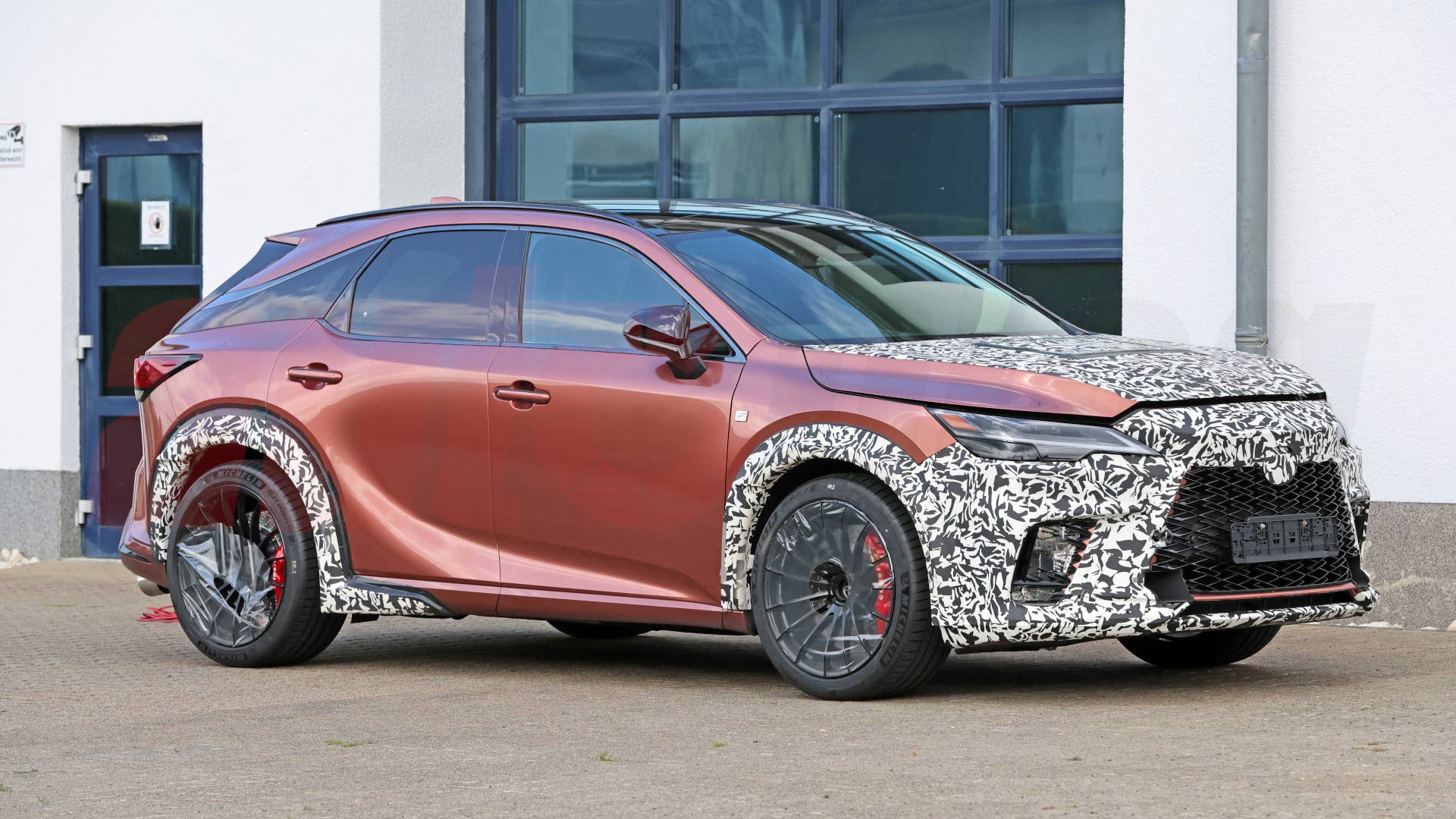 2028 Lexus RX Morizo RR prototype spy shot