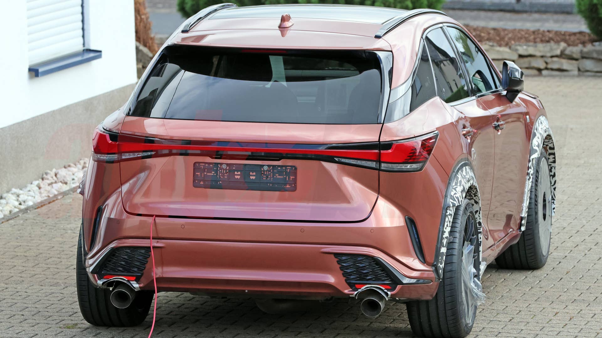 2028 Lexus RX Morizo RR prototype spy shot