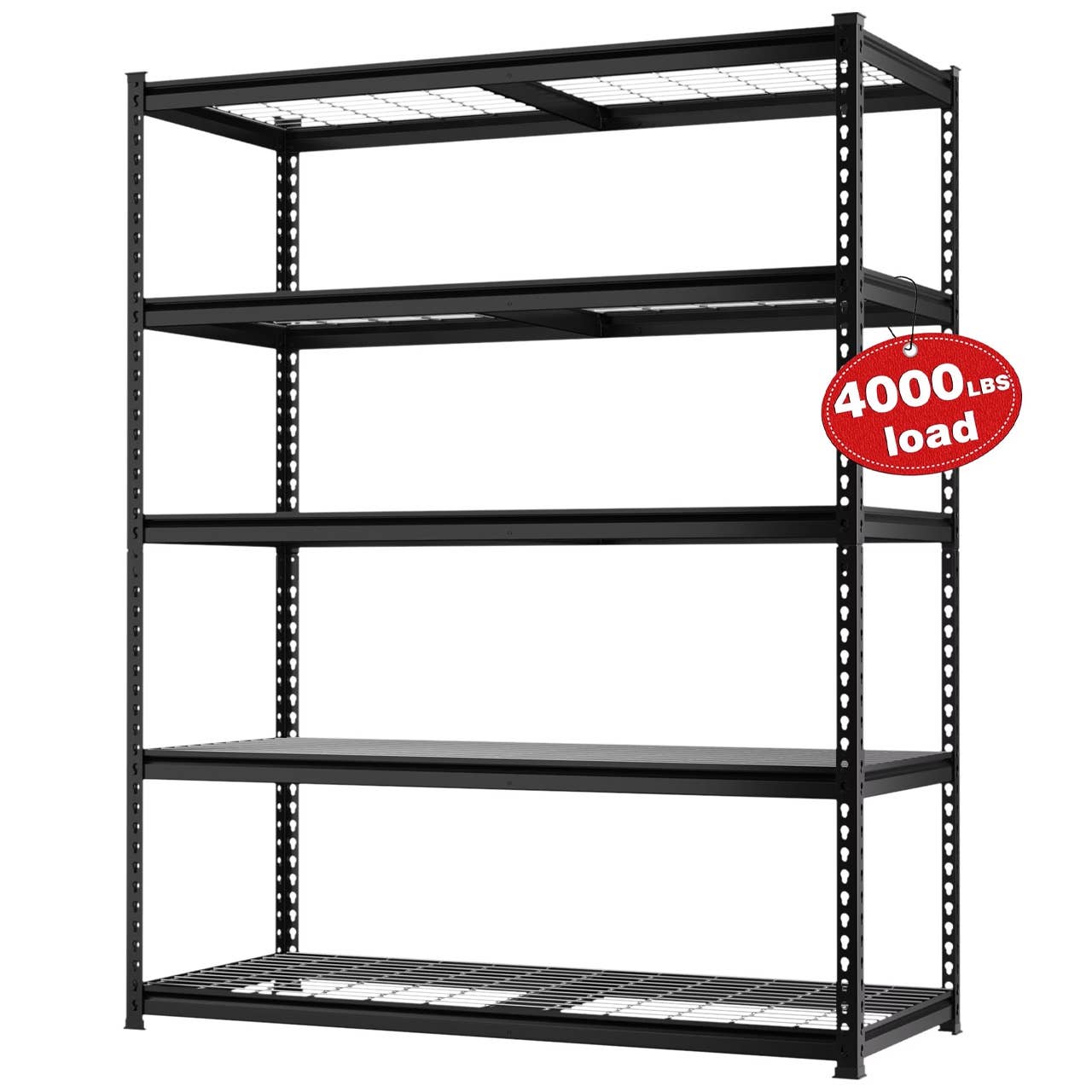 The Workpro 5-Tier Metal Shelving Unitv