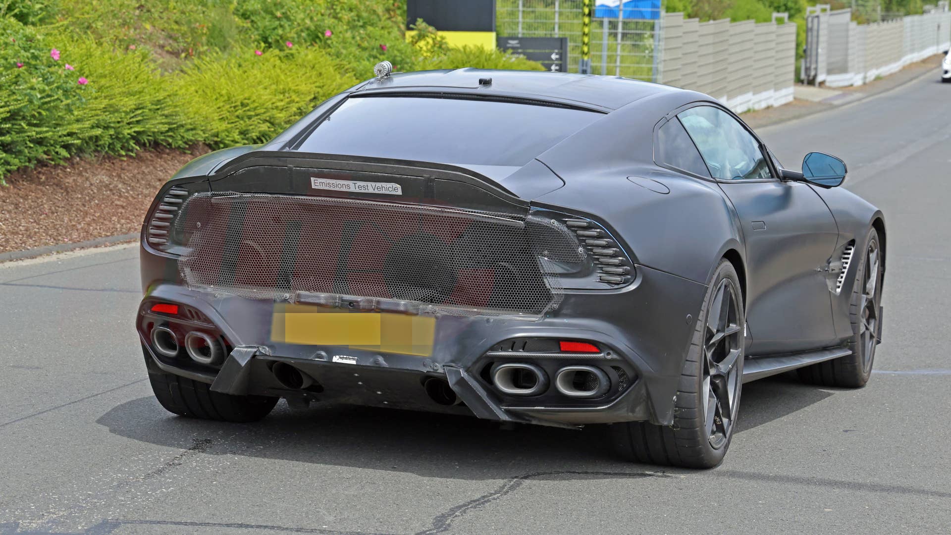 2027 Aston Martin Vanquish S spy shot