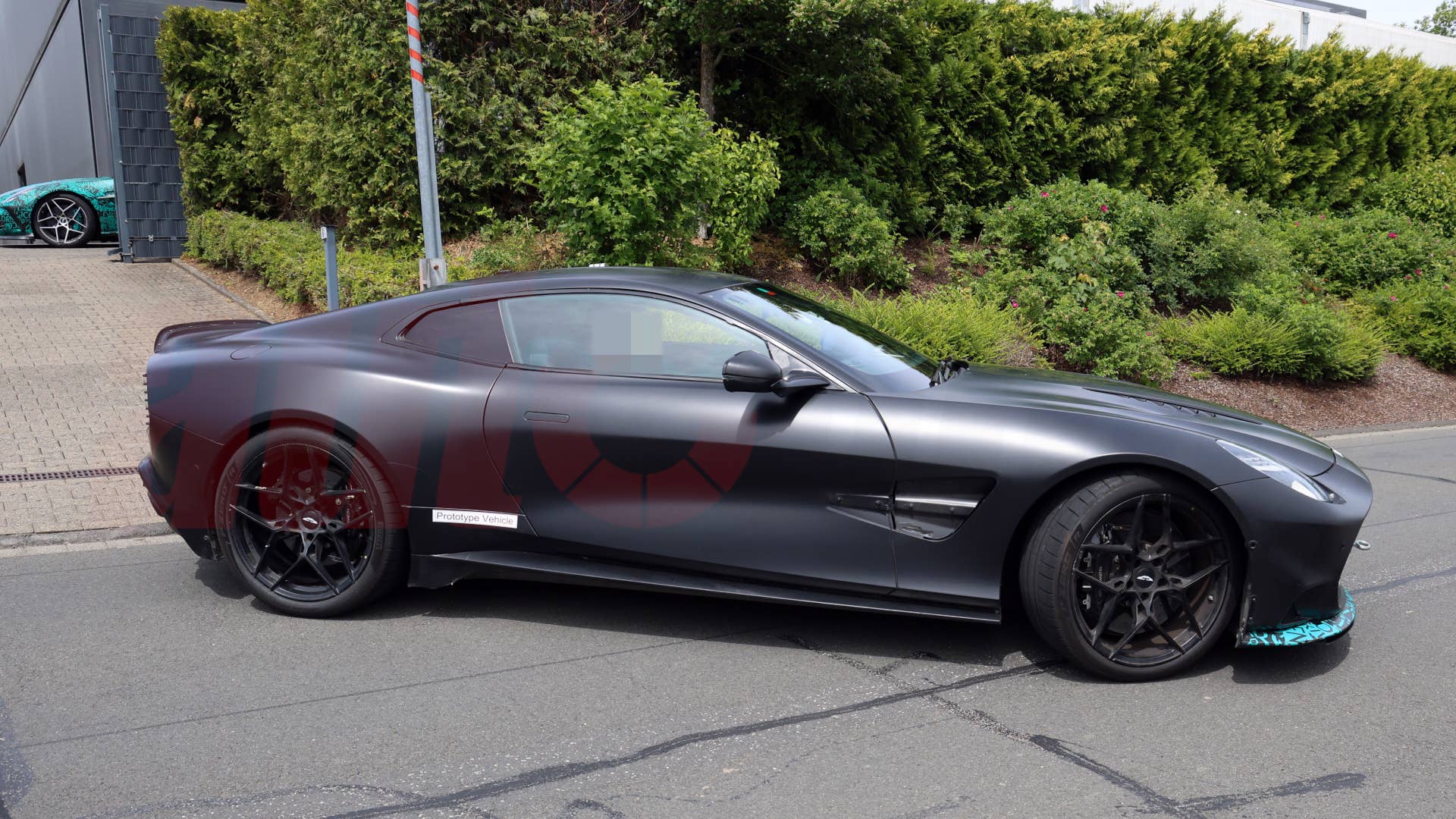 2027 Aston Martin Vanquish S spy shot