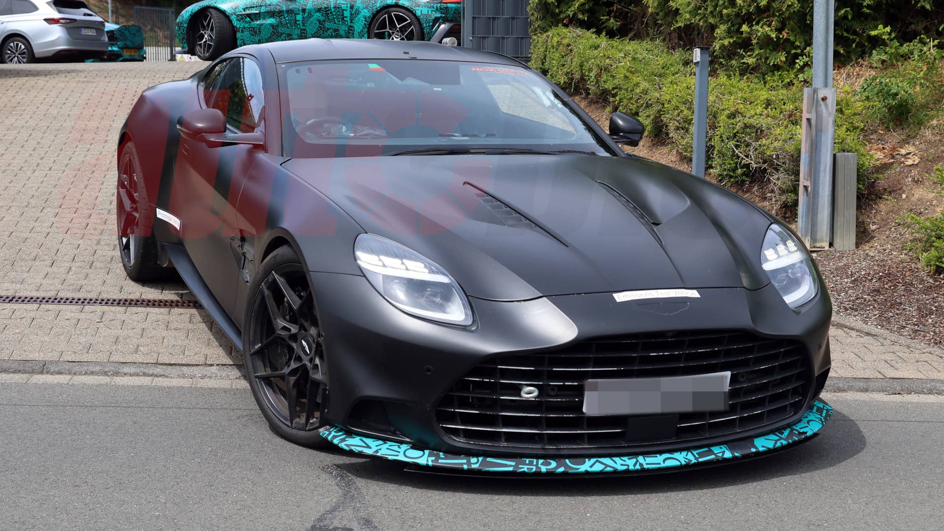 2027 Aston Martin Vanquish S spy shot