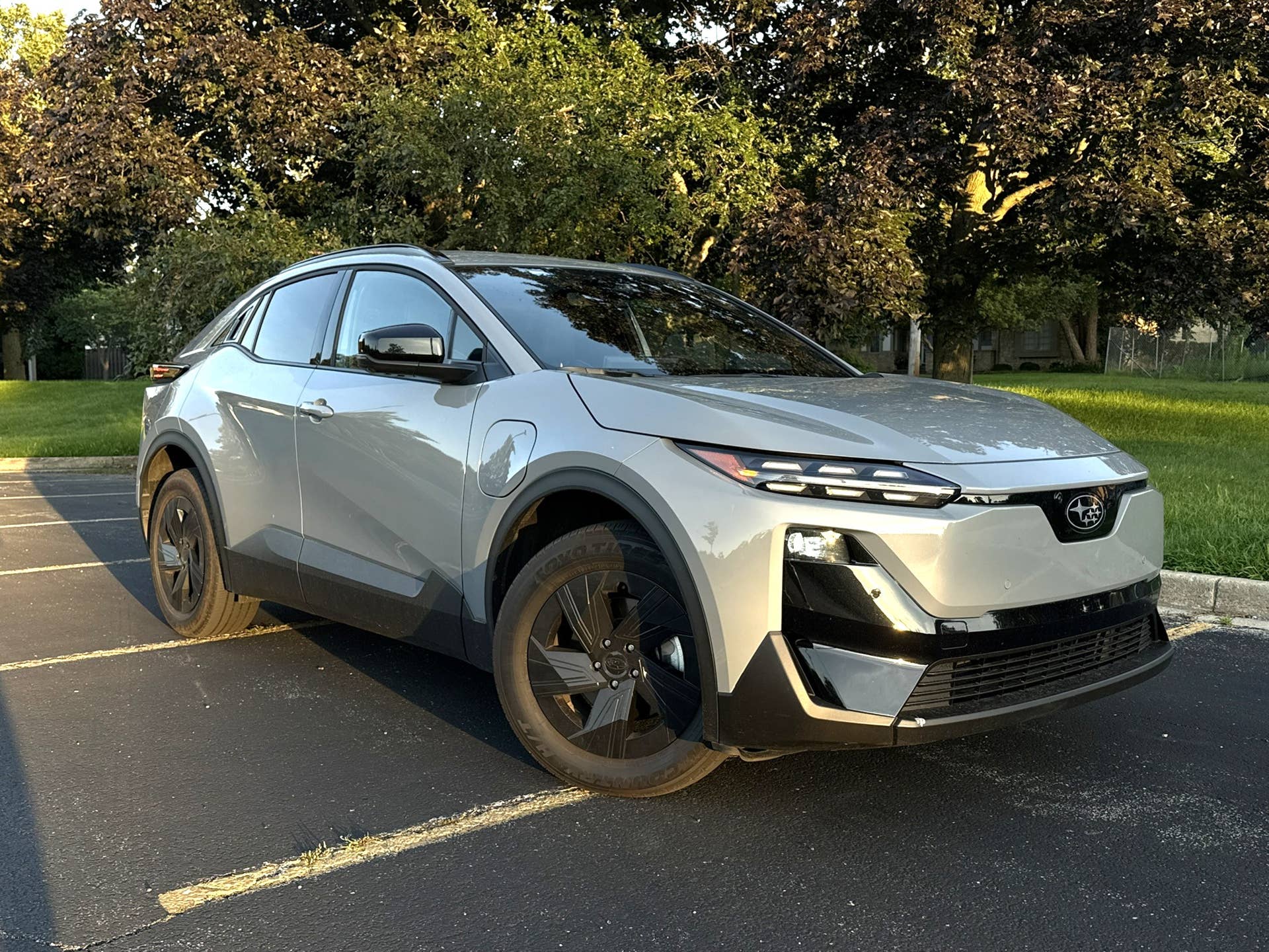 2026 Subaru Uncharted Sport front view on city street
