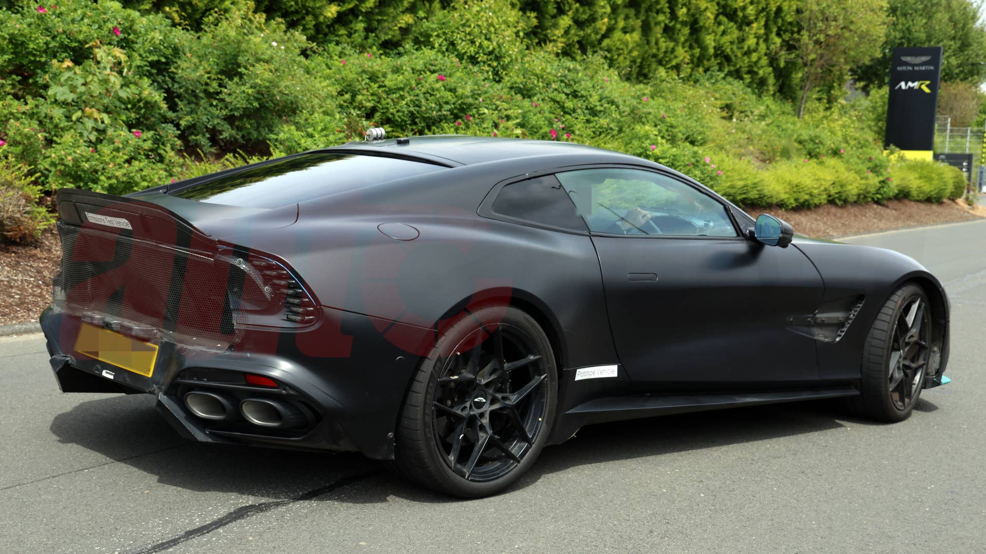 2027 Aston Martin Vanquish S spy shot