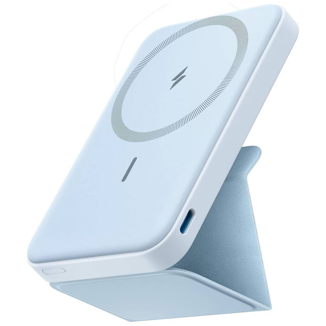 The Anker Magnetic Portable Charger, pictured here, is now on sale at Amazon.