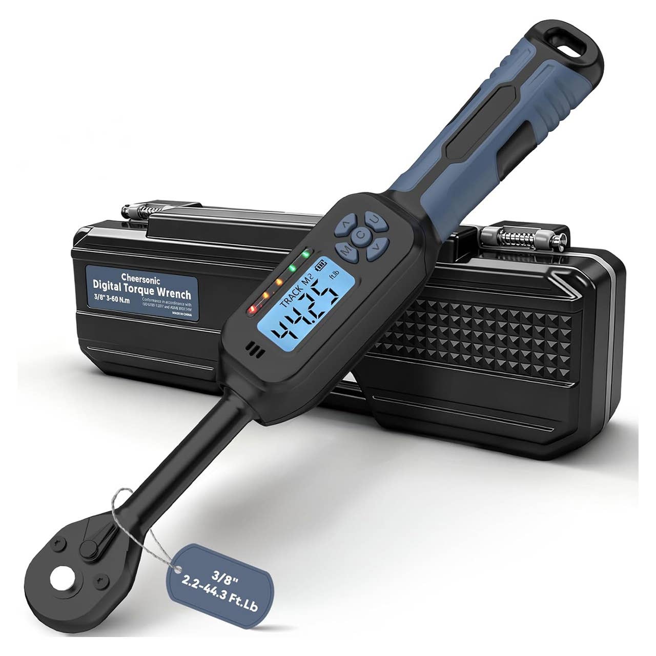 The Cheersonic 3/8-Inch Digital Torque Wrench, pictured here, is now on sale at Amazon.