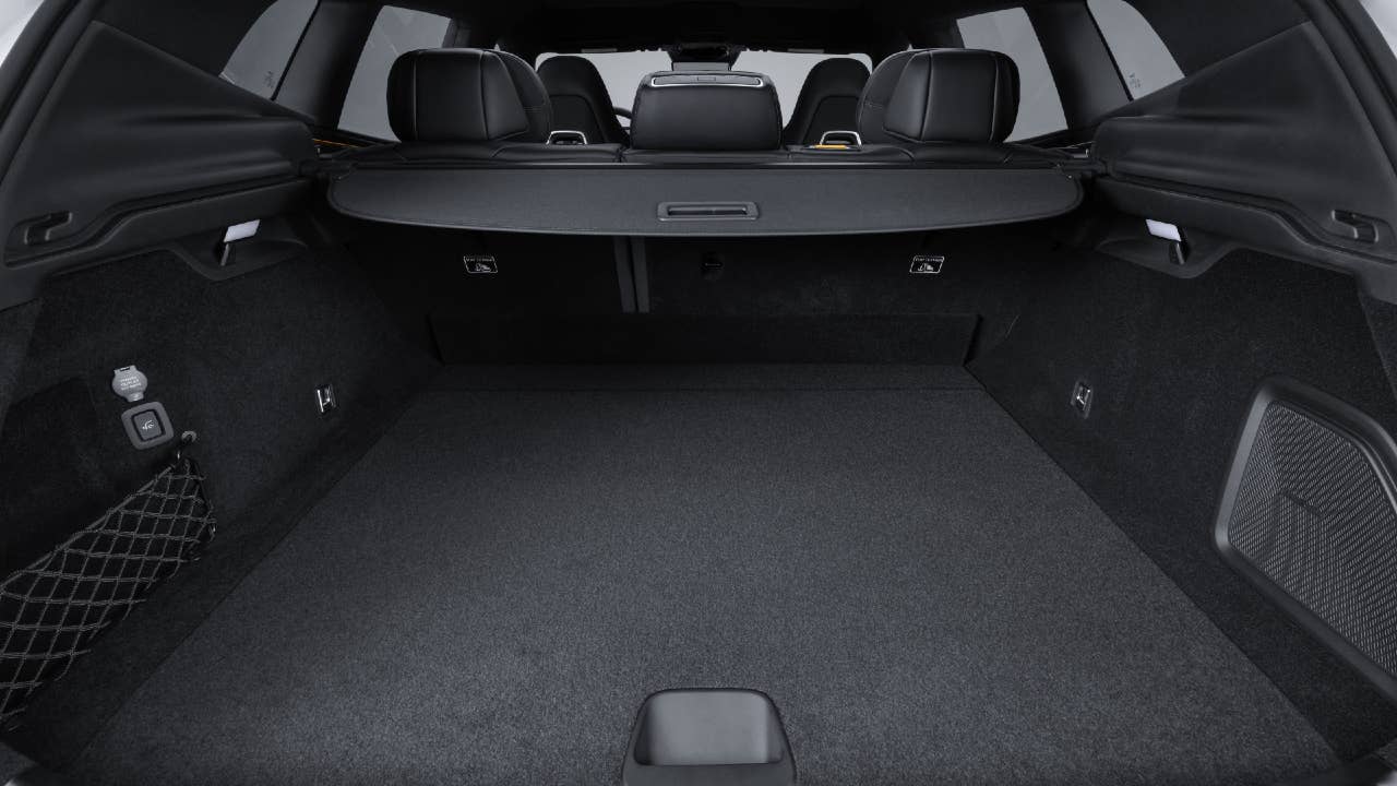 Polestar 4 SUV cargo area