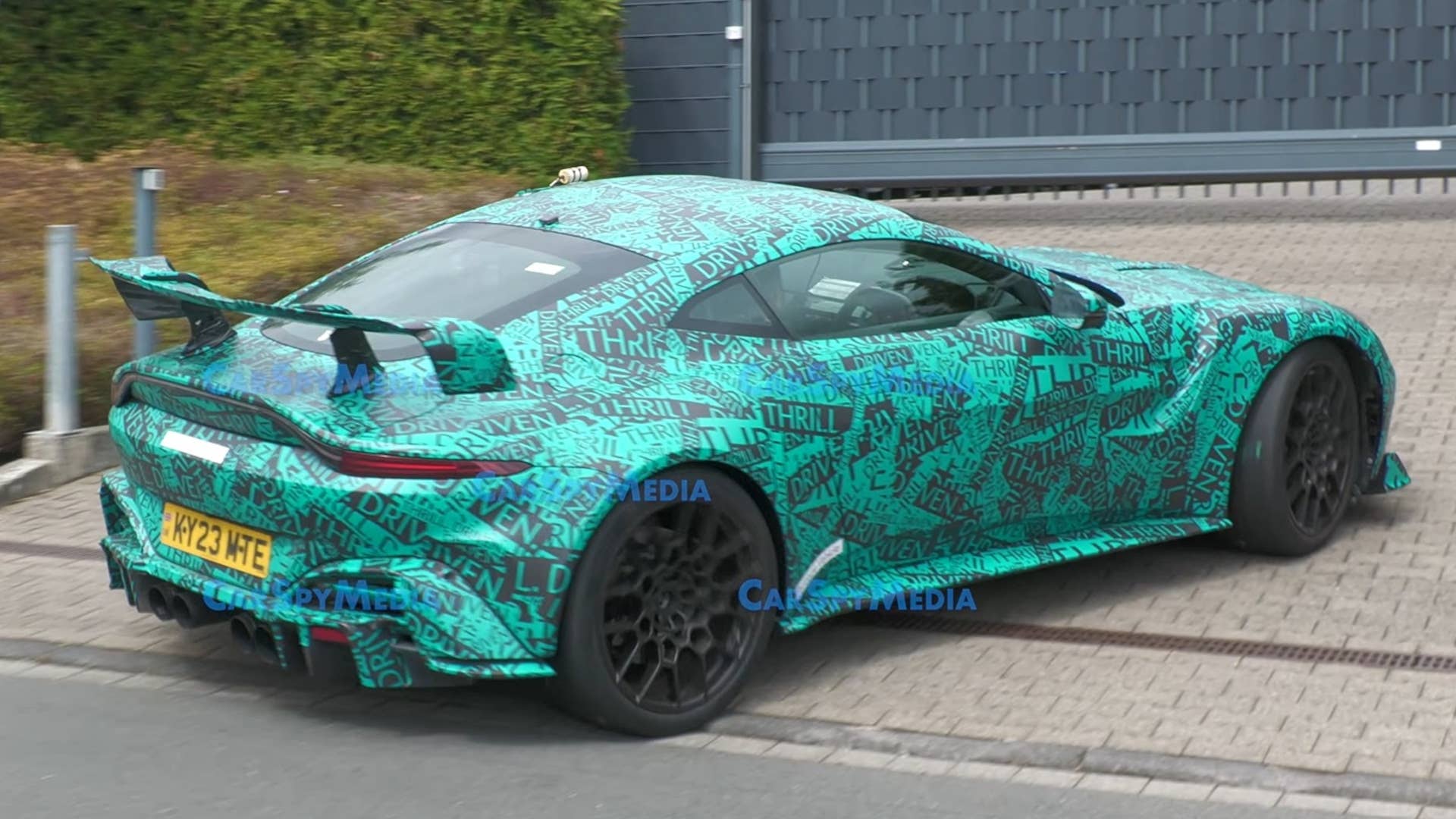 Aston Martin's Hardcore Vantage Looks Ready to Fight the 911 GT3