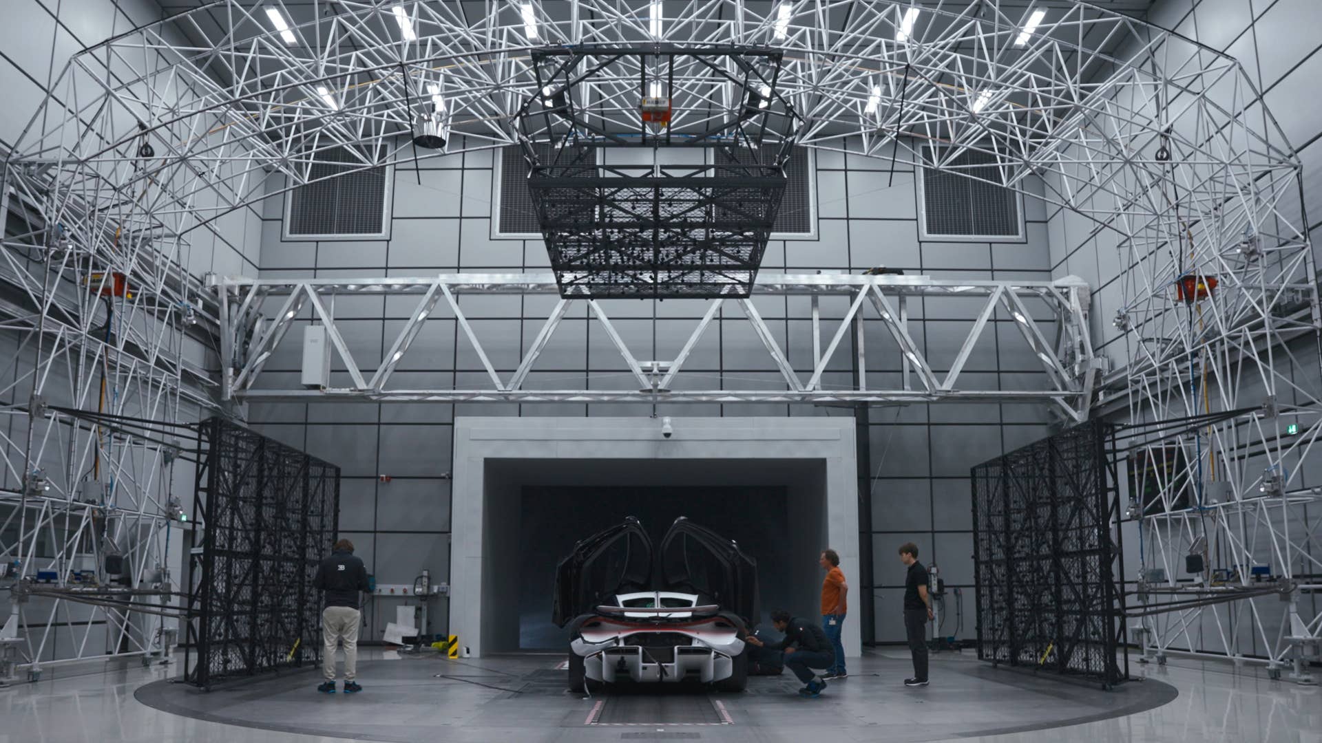 Bugatti Tourbillon noise testing
