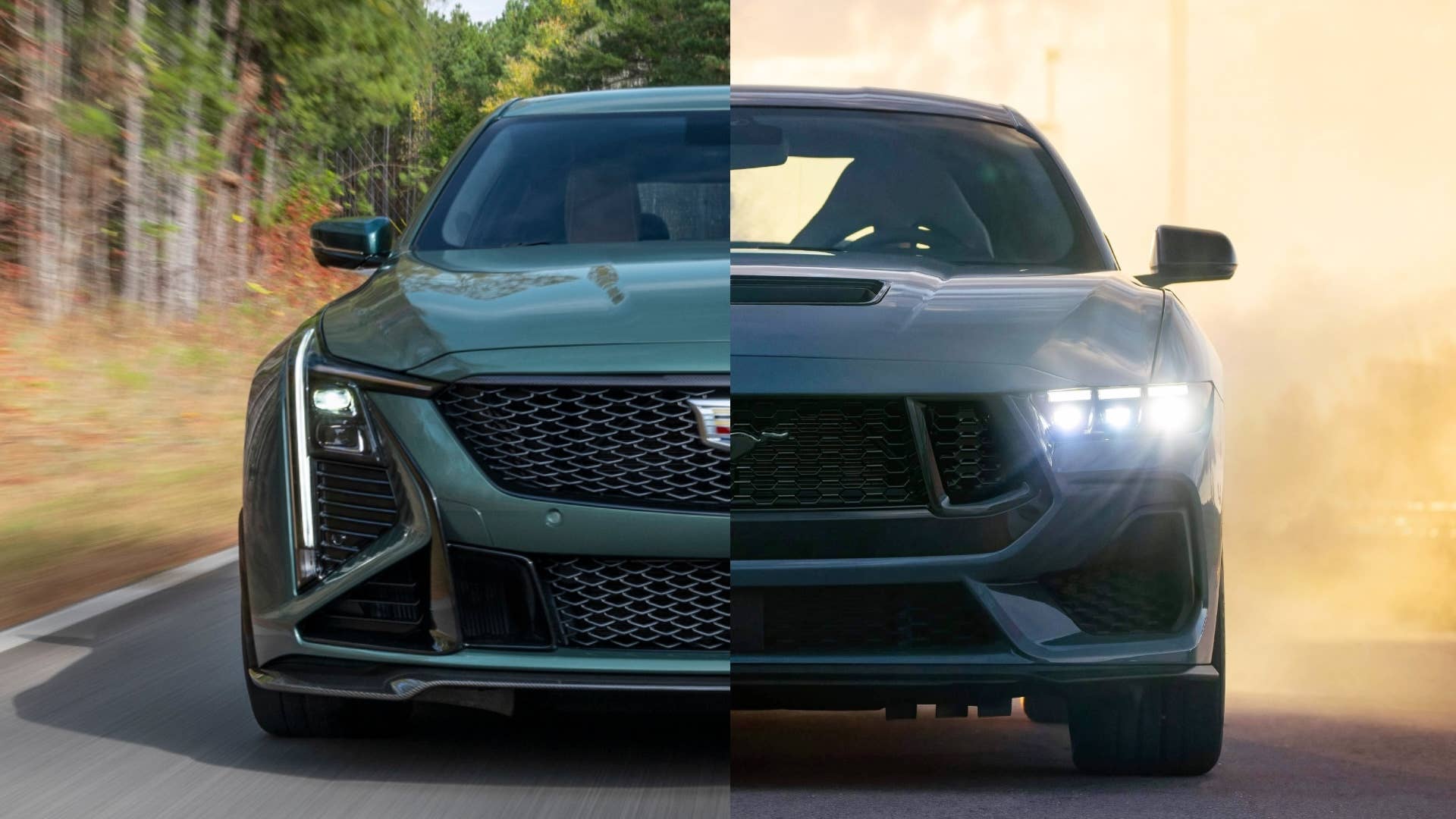 Cadillac CT5-V Blackwing vs Mustang