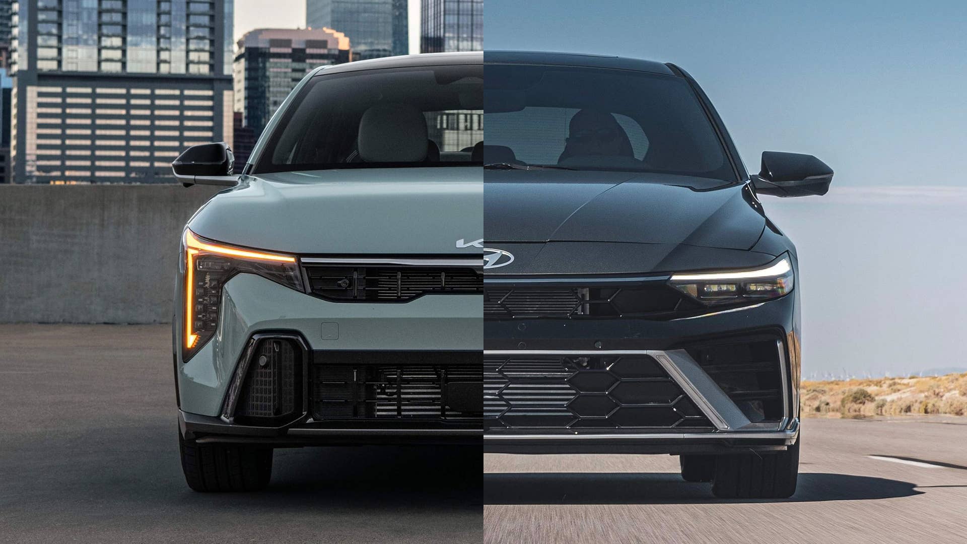 Kia K4 and Hyundai Elantra