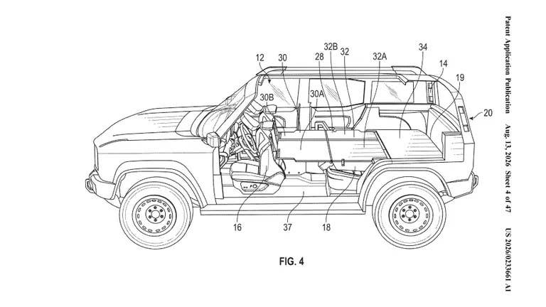 Ford Bronco Camper Patent