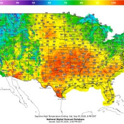 Map Shows Weather in Every U.S. State for This Weekend and Labor Day