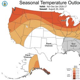 Map Shows Which US States Face Heavy Snow as El Niño Strengthens