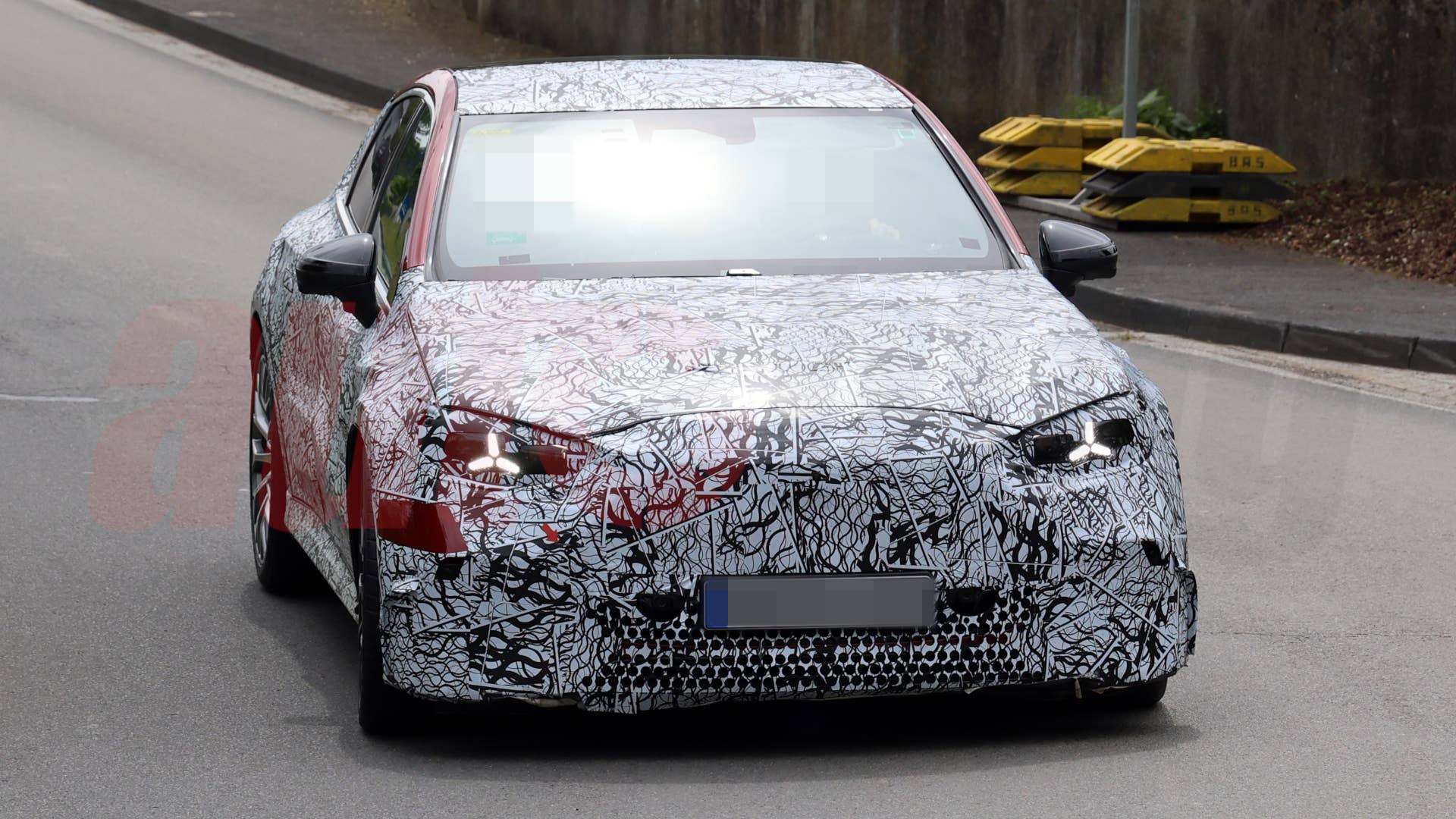 2027 Mercedes-AMG C 63 EV spy shot