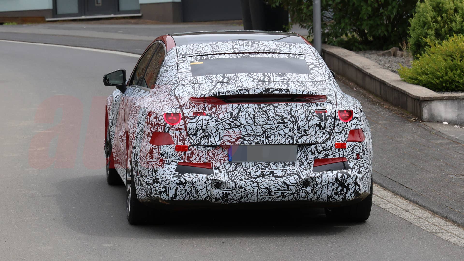 2027 Mercedes-AMG C 63 EV spy shot