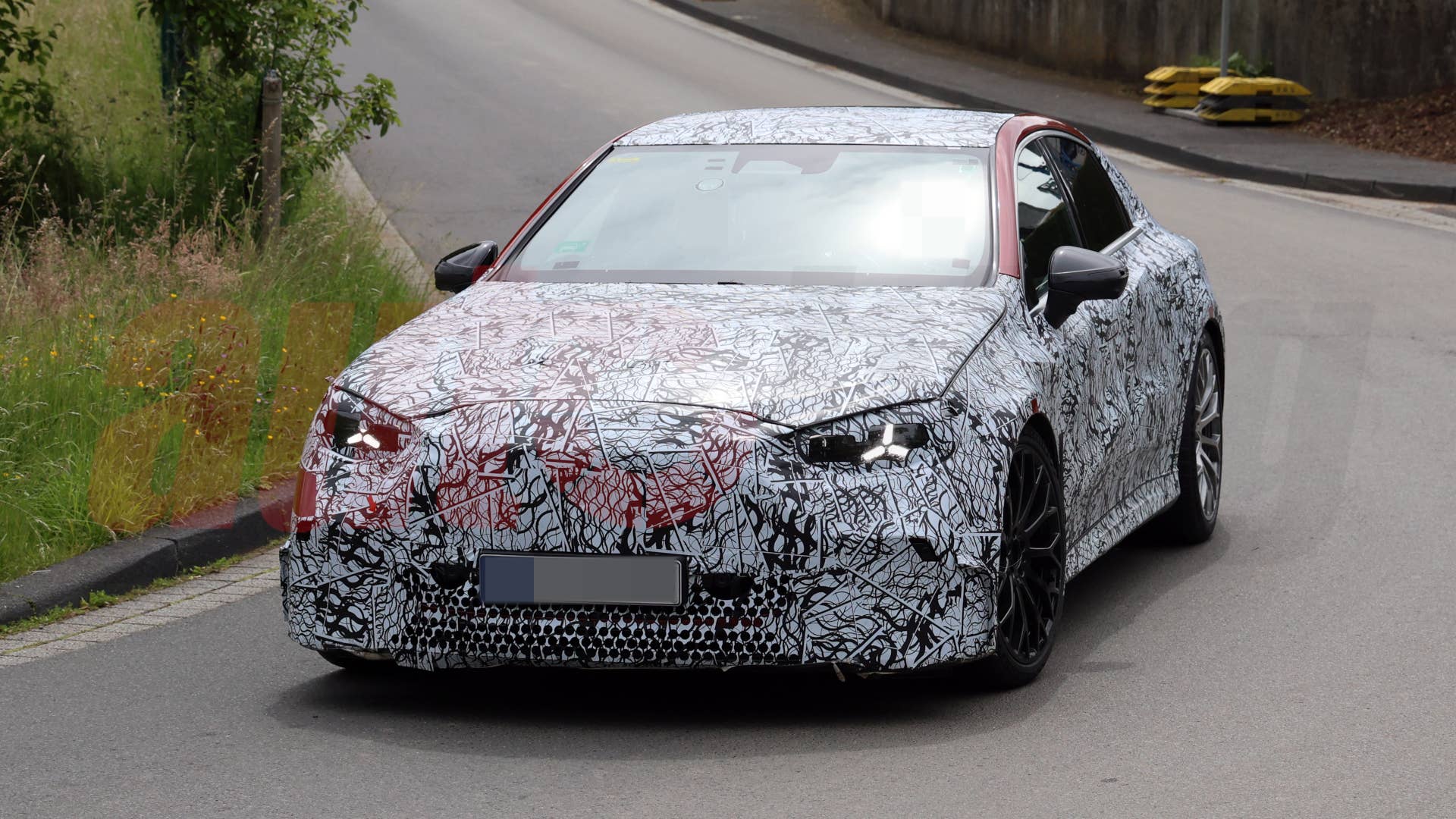 2027 Mercedes-AMG C 63 EV spy shot