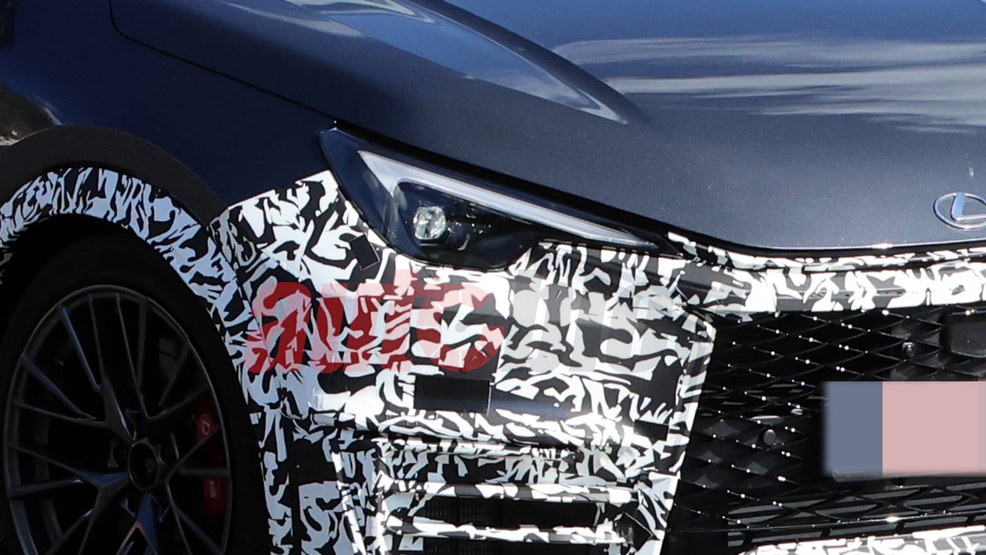 2027 Lexus LBX Morizo RR spy shot