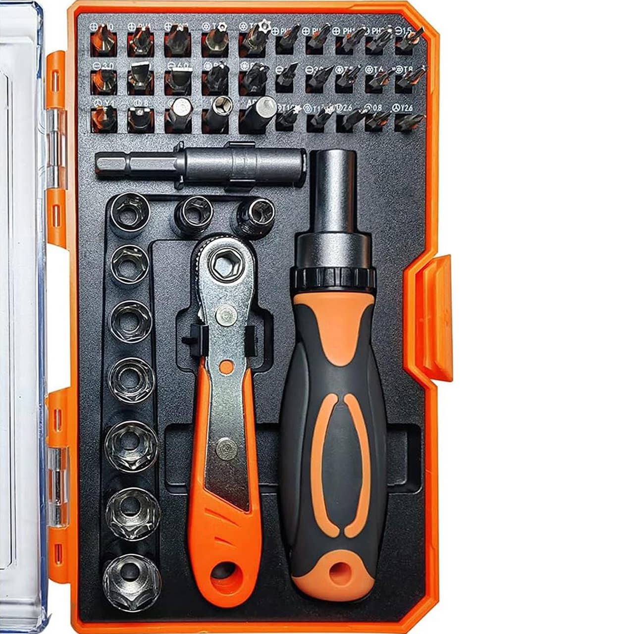 Toolmak 42-in-1 Ratcheting Screwdriver Set