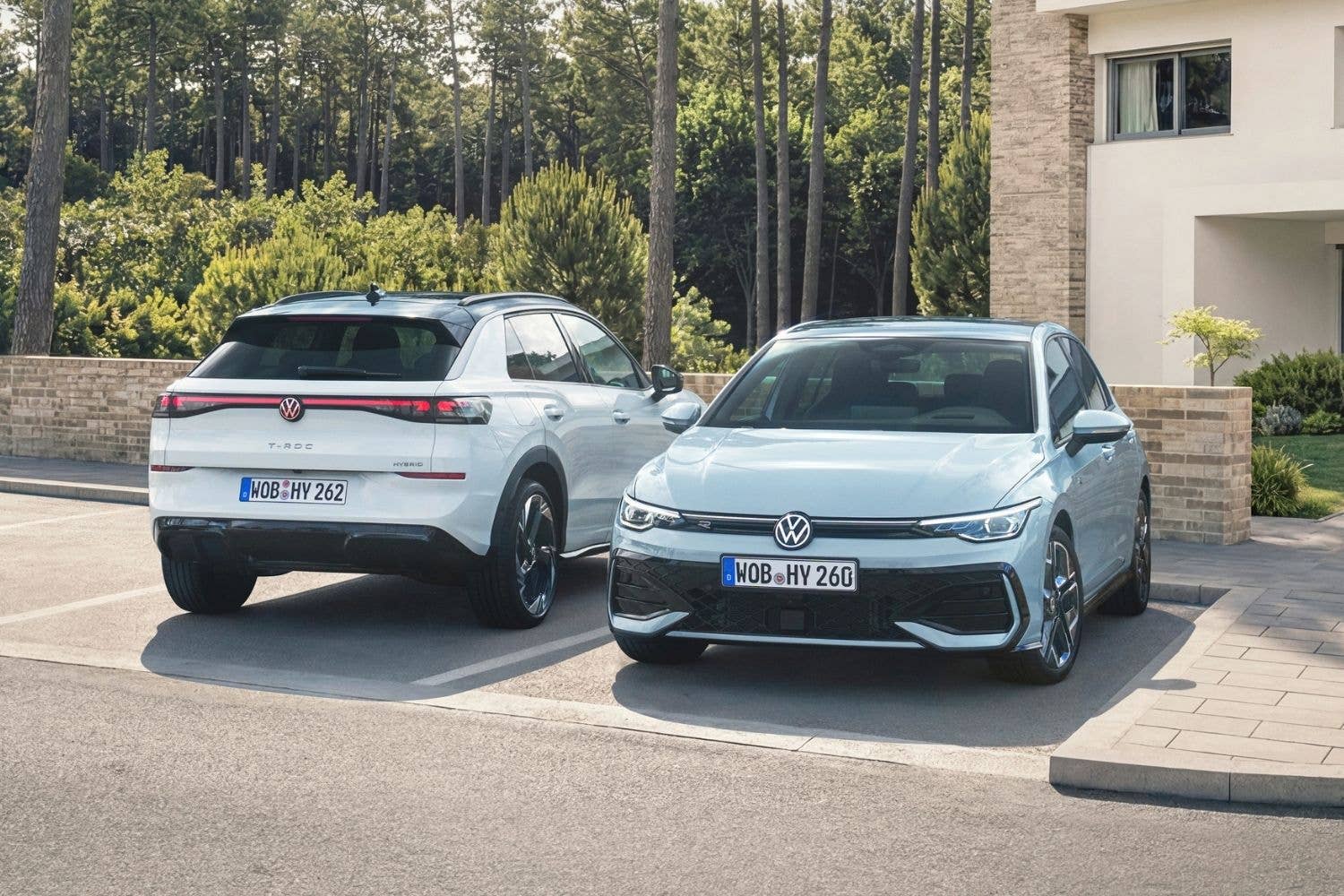 2027 Volkswagen Golf Híbrido com T-Roc Híbrido