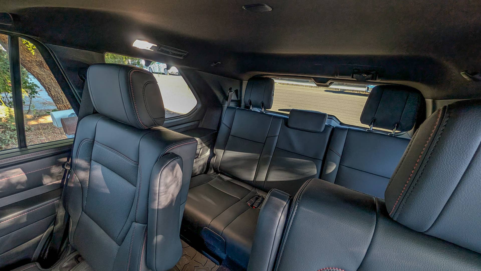 The third row seat in the 2026 Toyota Sequoia TRD Pro