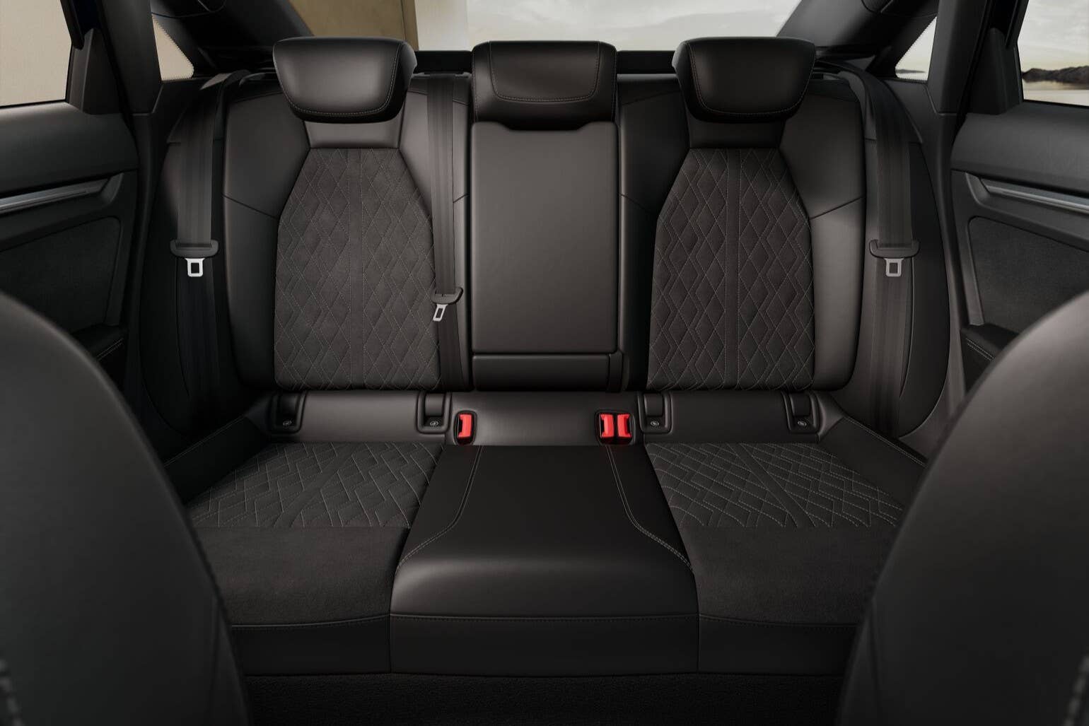 2026 Audi S3 with black interior rear seats