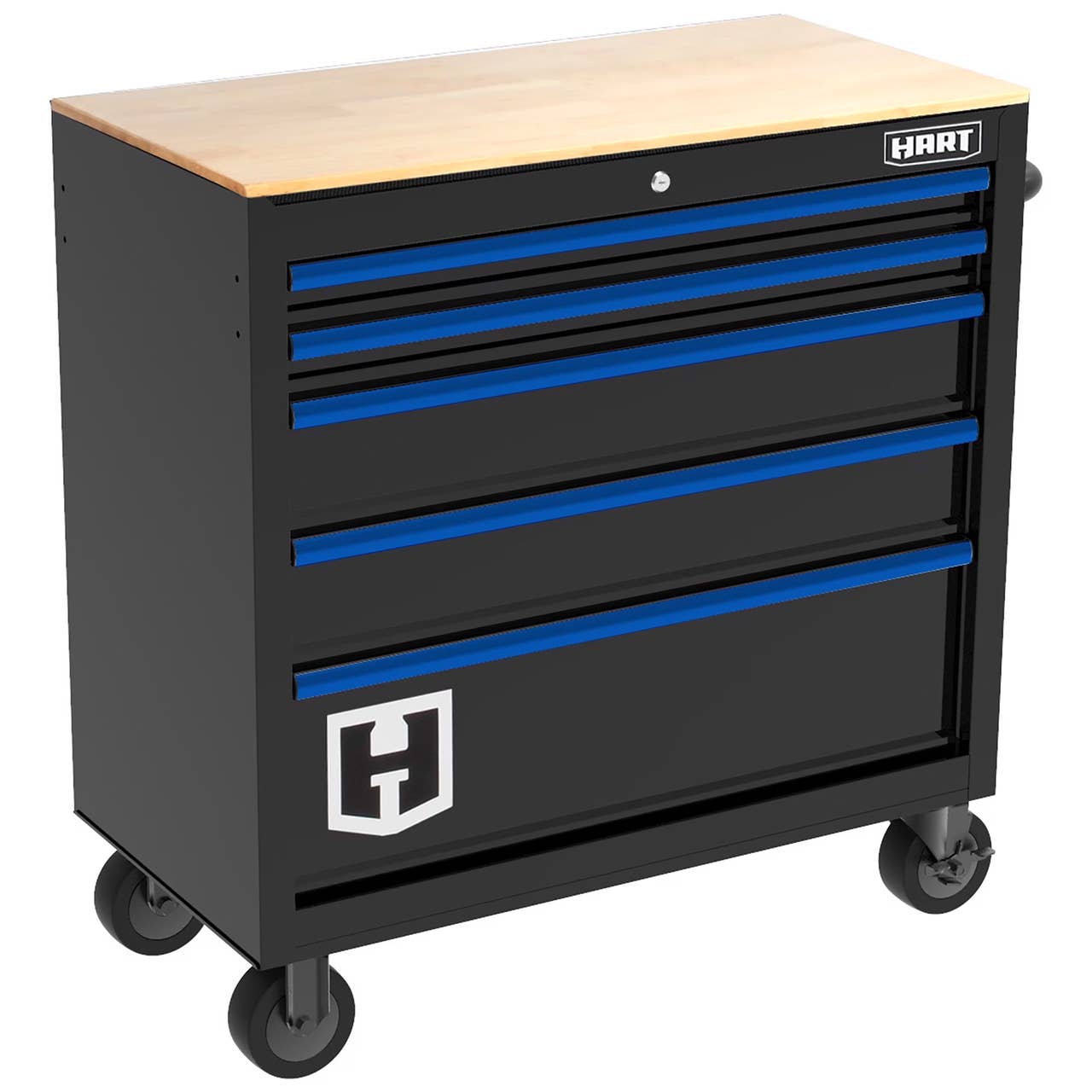 Hart 36-Inch 5-Drawer Rolling Tool Chest