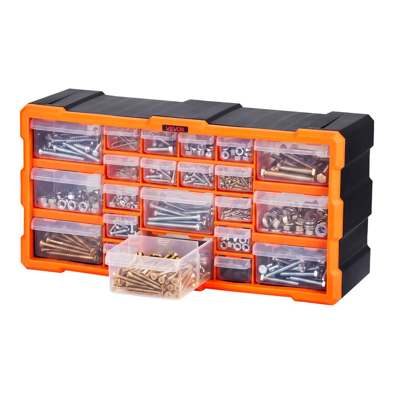 The Vevor 22-Drawer Hardware Storage Organizer, pictured here, is now on sale at Walmart.
