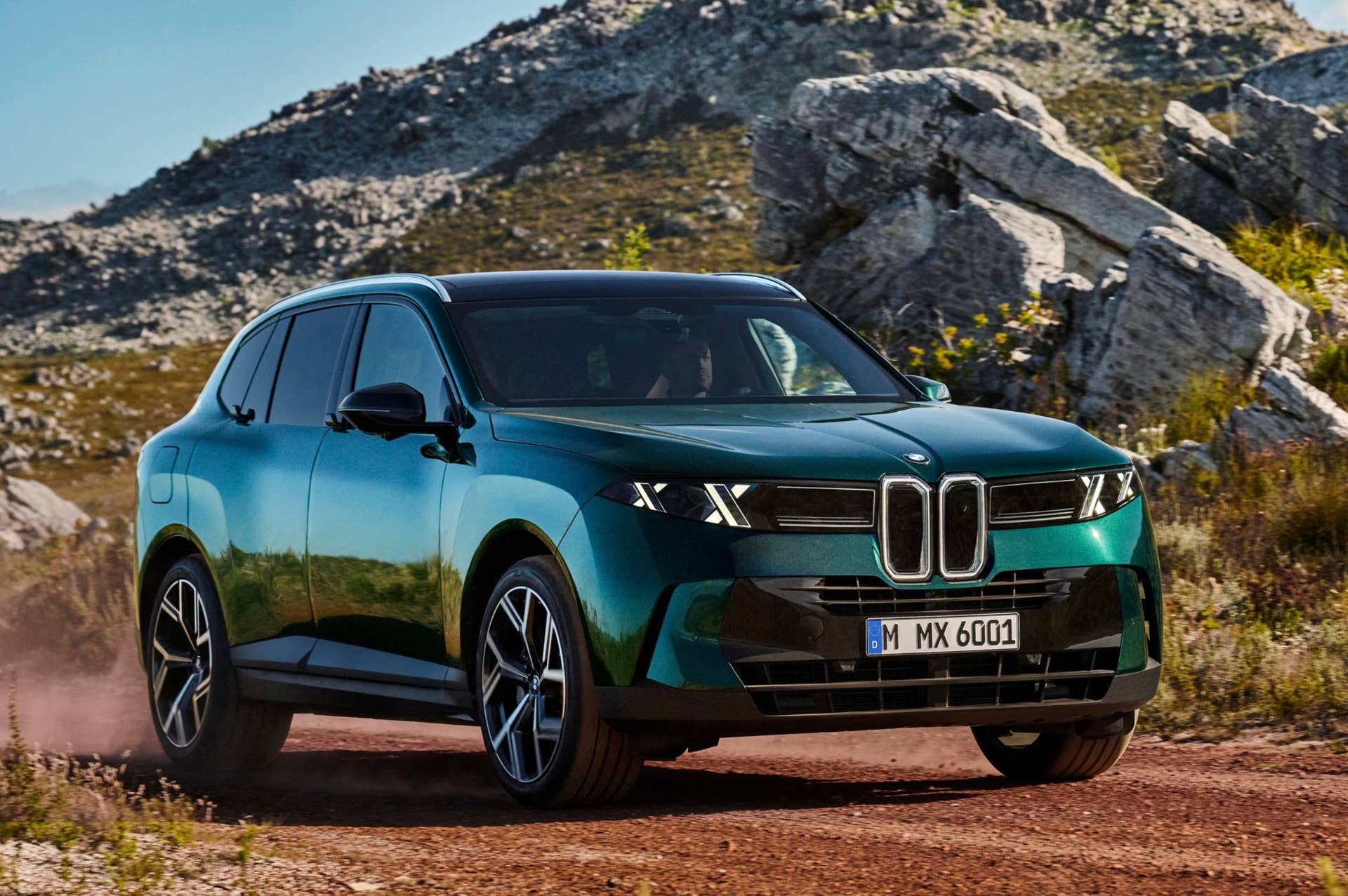 2027 BMW X5 front angled view