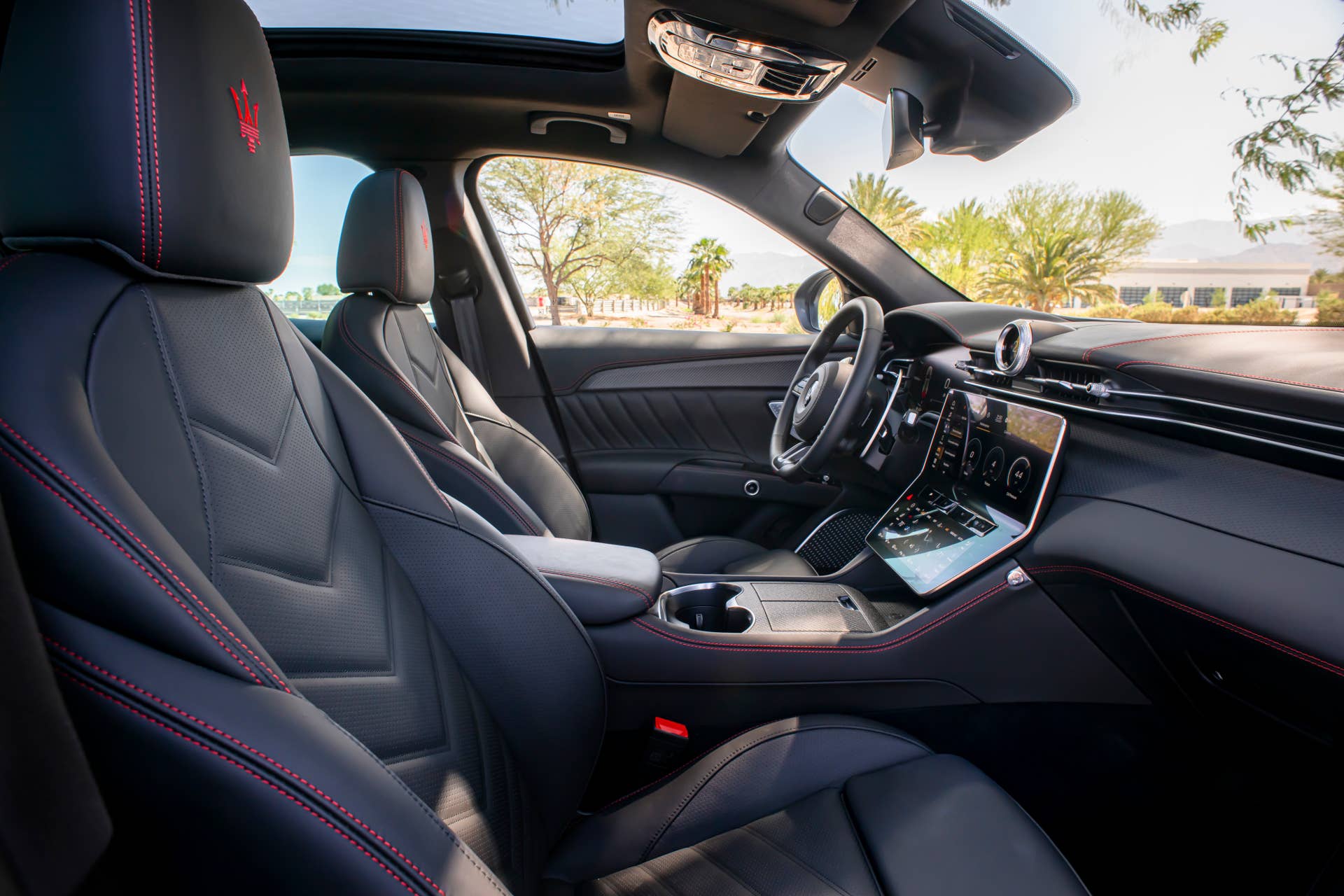 2024 Maserati Grecale interior front cabin side view