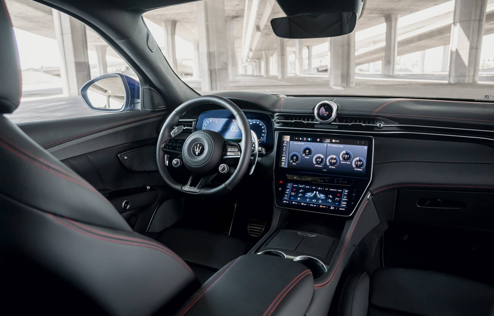 2024 Maserati Grecale interior front cabin