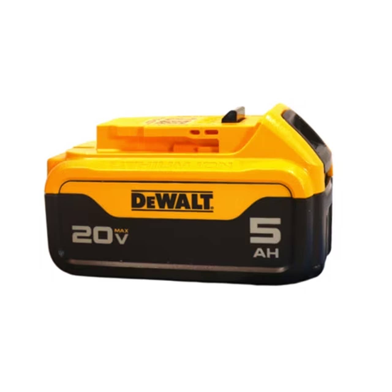 The DeWalt 20V Max 5Ah Battery, pictured here, is now on sale at Walmart.