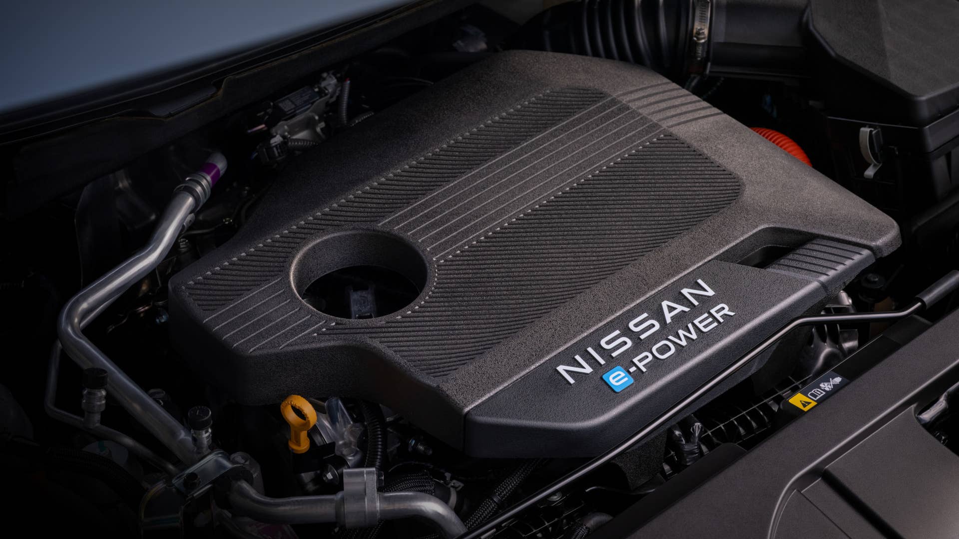 2027 Nissan Rogue Hybrid engine bay